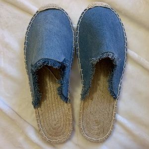 Boho jean slides